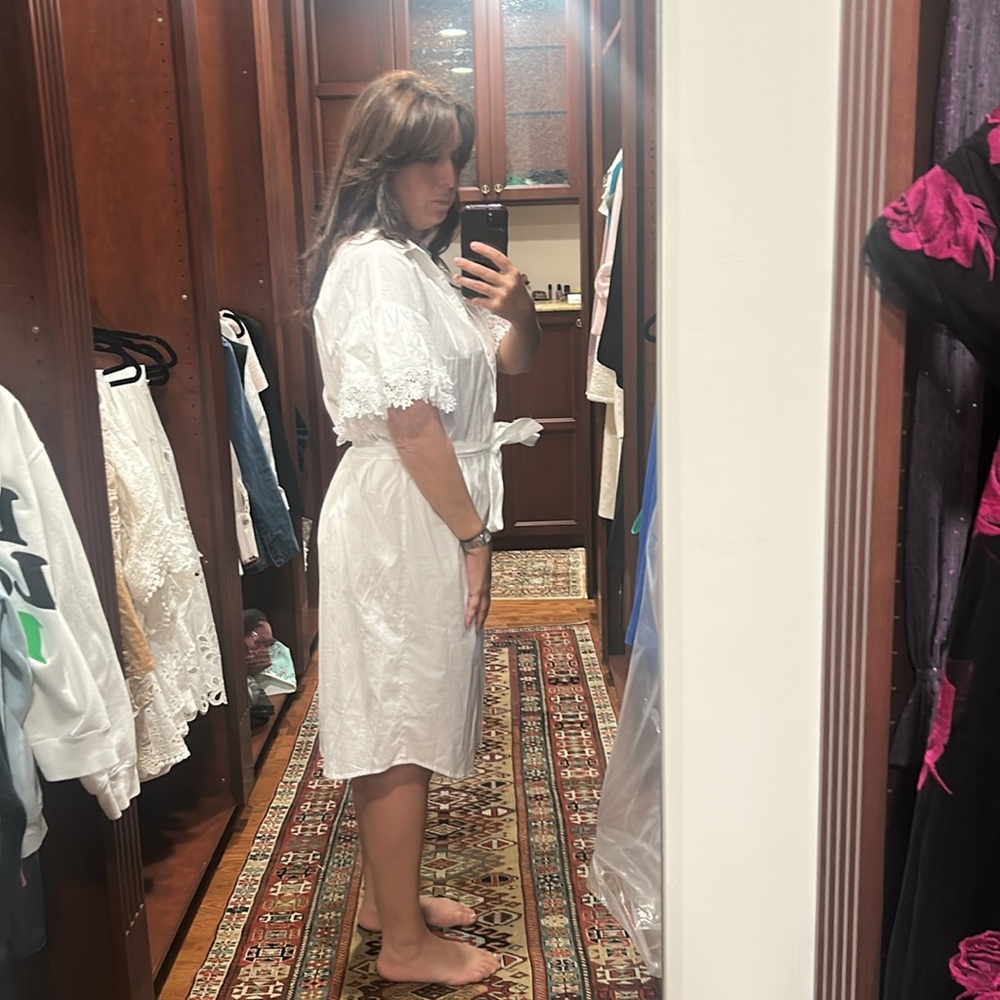 Twin-set Lace-Trimmed Dress - Picture 3 of 4